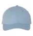 Valucap VC300Y Washed Twill Women/Youth Dad Hat Baby Blue front view