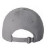 Valucap VC300Y Washed Twill Women/Youth Dad Hat Grey back view