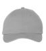 Valucap VC300Y Washed Twill Women/Youth Dad Hat Grey front view