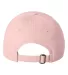 Valucap VC300Y Washed Twill Women/Youth Dad Hat Pink back view