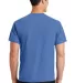 Port & Company Essential Pigment Dyed Tee PC099 in Blue moon back view