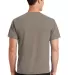 Port & Company Essential Pigment Dyed Tee PC099 in Taupe back view