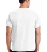 Port & Company Essential Pigment Dyed Tee PC099 in White back view