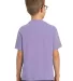 Port & Company Youth Essential Pigment Dyed Tee PC Amethyst back view