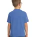 Port & Company Youth Essential Pigment Dyed Tee PC Blue Moon back view