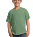 Port & Company Youth Essential Pigment Dyed Tee PC Safari front view