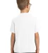 Port & Company Youth Essential Pigment Dyed Tee PC White back view