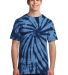 Port & Company Essential Tie Dye Tee PC147 in Navy