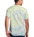 Port  Company Essential Tie Dye Tee PC147 Watercolor Sp back view