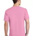 Port & Company PC54 5.4 oz 100 Cotton T Shirt  Candy Pink back view