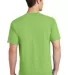 Port & Company PC54 5.4 oz 100 Cotton T Shirt  LIME back view