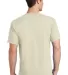 Port & Company PC54 5.4 oz 100 Cotton T Shirt  Natural back view