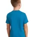 Port & Company Youth 5.4 oz 100 Cotton T Shirt PC5 Sapphire back view