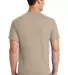 Port Company 5050 CottonPoly T Shirt PC55 in Desert sand back view