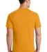 Port Company 5050 CottonPoly T Shirt PC55 in Gold back view