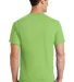 Port Company 5050 CottonPoly T Shirt PC55 in Lime back view