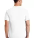 Port Company 5050 CottonPoly T Shirt PC55 in White back view