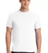 Port Company 5050 CottonPoly T Shirt PC55 in White front view