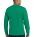 Port  Company Long Sleeve 5050 CottonPoly T Shirt  Kelly back view