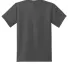 Port & Company Youth 5050 CottonPoly T Shirt PC55Y in Charcoal back view