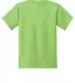 Port & Company Youth 5050 CottonPoly T Shirt PC55Y in Lime back view