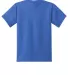 Port & Company Youth 5050 CottonPoly T Shirt PC55Y in Royal blue back view