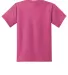 Port & Company Youth 5050 CottonPoly T Shirt PC55Y in Sangria back view