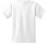 Port  Company Youth 5050 CottonPoly T Shirt PC55Y White back view