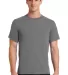 Port & Company Essential T Shirt PC61 Medium Gray front view