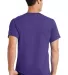Port & Company Essential T Shirt PC61 Purple back view