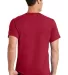 Port & Company Essential T Shirt PC61 Red back view