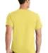 Port & Company Essential T Shirt PC61 Yellow back view