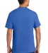 Port & Company Essential T Shirt with Pocket PC61P in Royal back view