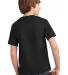 Port & Company Youth Essential T Shirt PC61Y Black back view