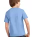 Port & Company Youth Essential T Shirt PC61Y Light Blue back view