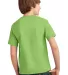 Port & Company Youth Essential T Shirt PC61Y Lime back view