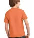 Port & Company Youth Essential T Shirt PC61Y Orange Shrbt back view