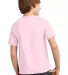 Port & Company Youth Essential T Shirt PC61Y Pale Pink back view