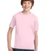 Port & Company Youth Essential T Shirt PC61Y Pale Pink front view