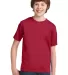 Port & Company Youth Essential T Shirt PC61Y Red front view