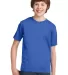 Port & Company Youth Essential T Shirt PC61Y Royal front view