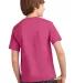 Port & Company Youth Essential T Shirt PC61Y Sangria back view