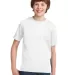 Port  Company Youth Essential T Shirt PC61Y White front view