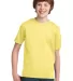 Port & Company Youth Essential T Shirt PC61Y Yellow front view