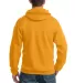 Port & Company Ultimate Pullover Hooded Sweatshirt in Gold back view