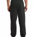 Port & Company Ultimate Sweatpant with Pockets PC9 Jet Black back view
