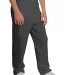 Port  Company Youth Sweatpant PC90YP Charcoal front view