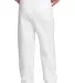 Port  Company Youth Sweatpant PC90YP White back view