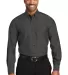 Red House Non Iron Pinpoint Oxford RH24 Charcoal front view