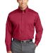 Red House Nailhead Non Iron Button Down Shirt RH37 Deep Red front view
